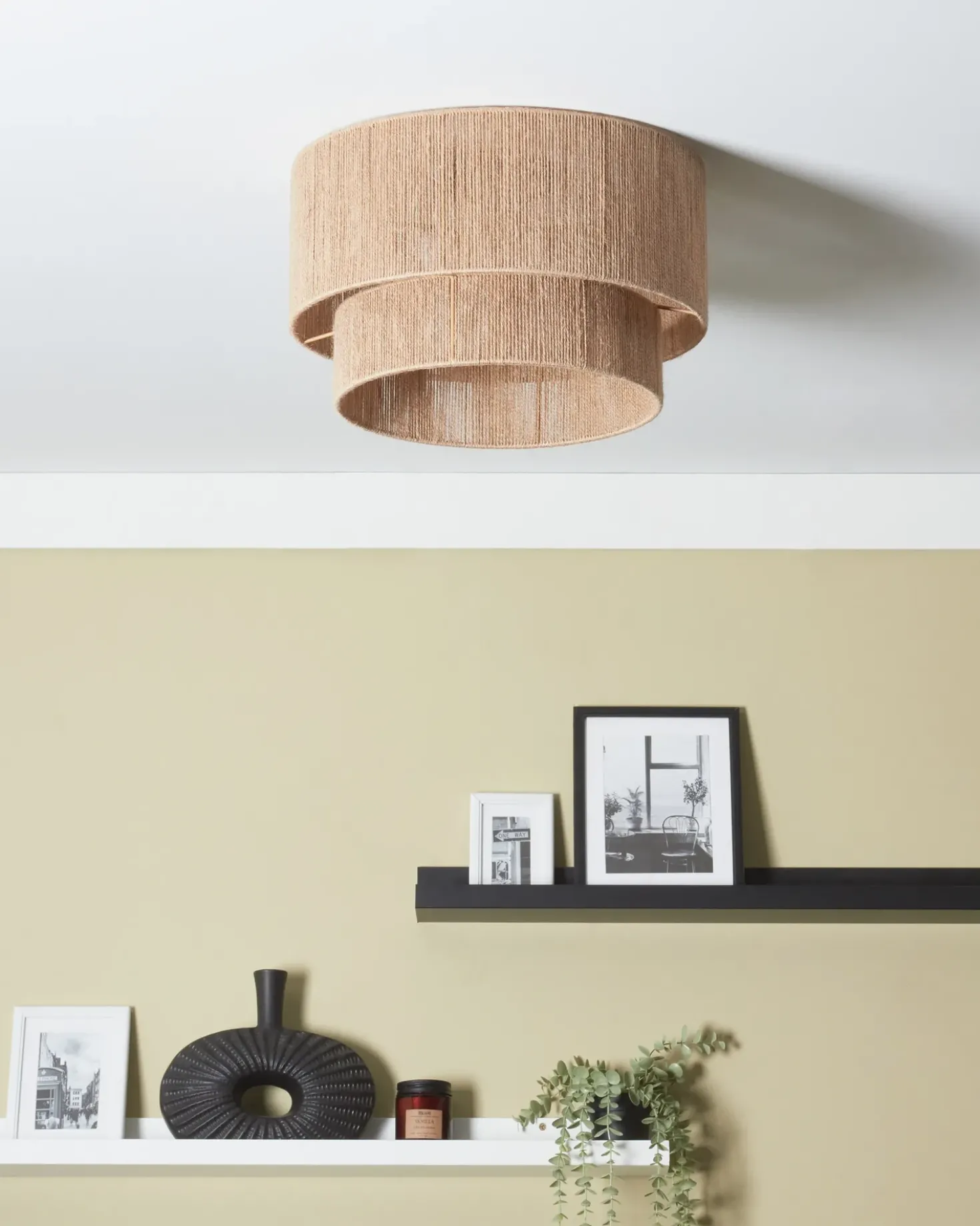 Plafoniera DORING Iuta Naturale