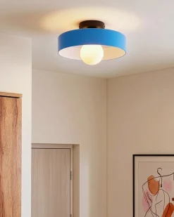 Plafoniera LUGUSE Vetro Blu