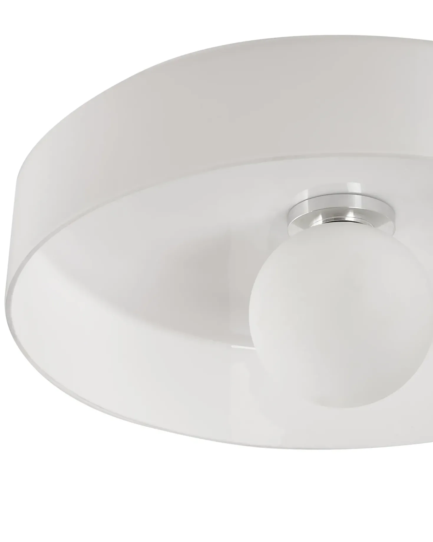 Plafoniera LUGUSE Vetro Bianco