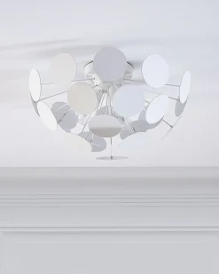 Plafoniera MARITSA Metallo Bianco