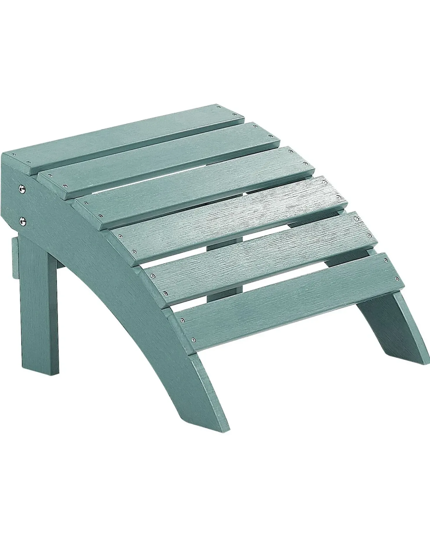 Poggiapiedi da giardino ADIRONDACK Turchese