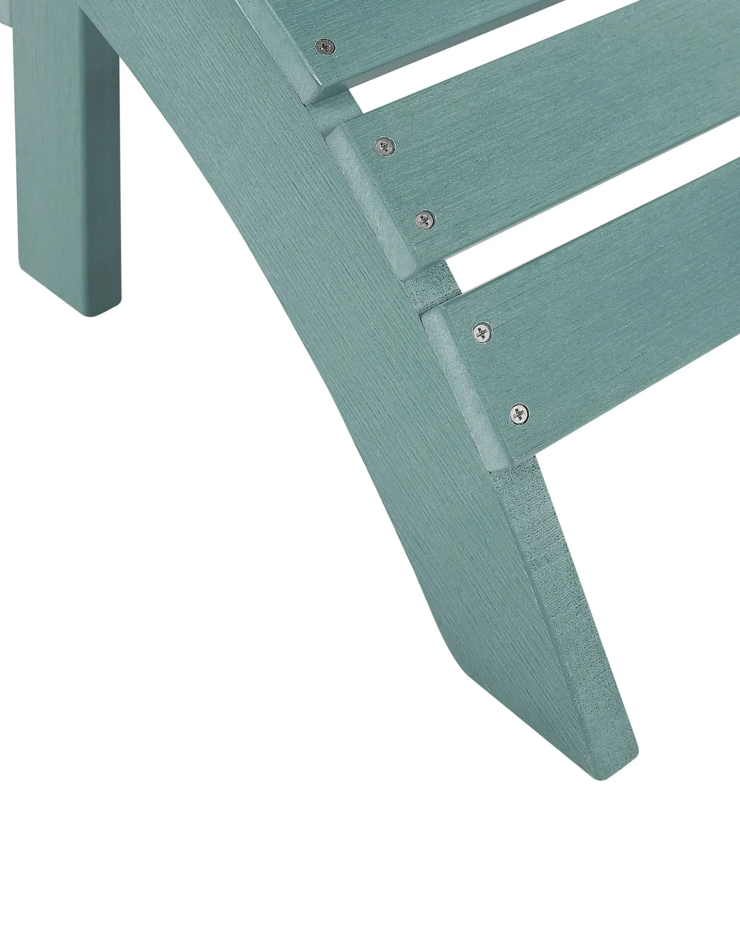 Poggiapiedi da giardino ADIRONDACK Turchese