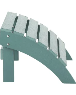 Poggiapiedi da giardino ADIRONDACK Turchese