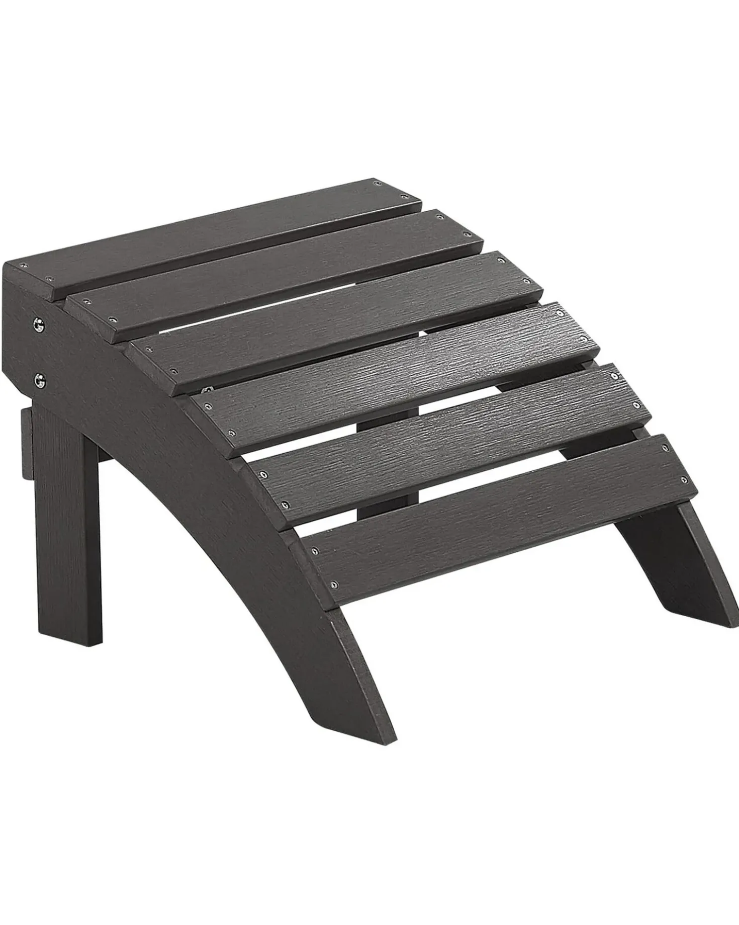 Poggiapiedi da giardino ADIRONDACK Grigio scuro