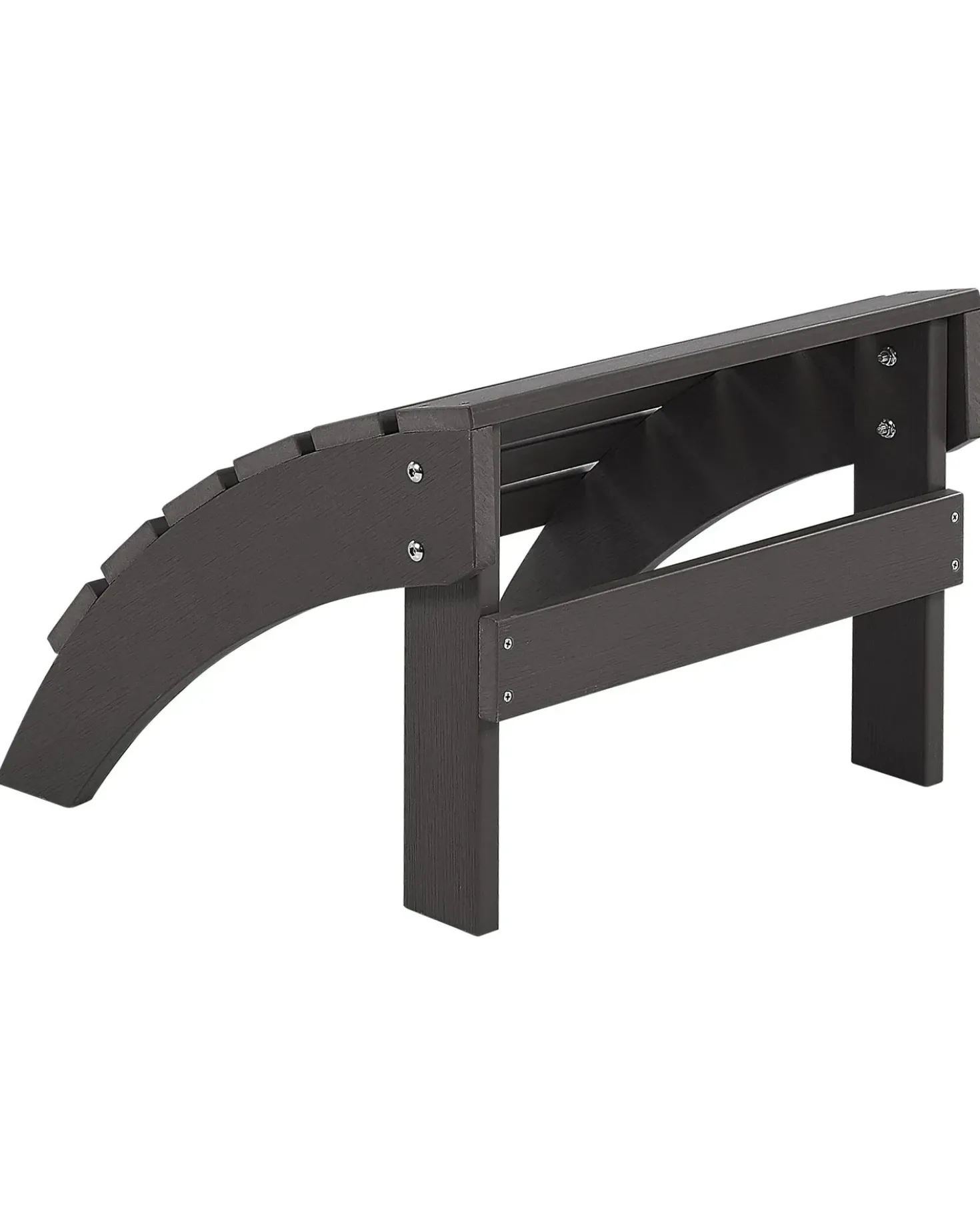 Poggiapiedi da giardino ADIRONDACK Grigio scuro