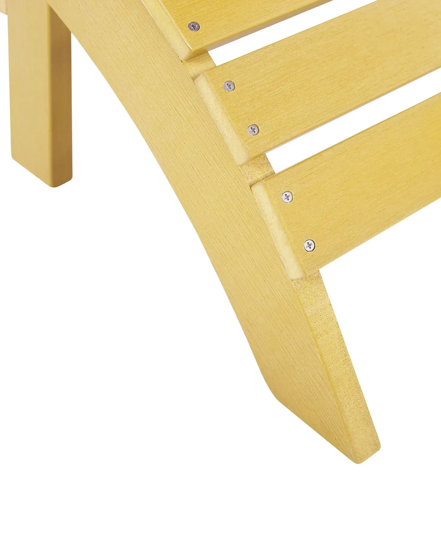 Poggiapiedi da giardino ADIRONDACK Giallo