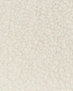 Poltrona a dondolo ANASET Bouclé Beige chiaro