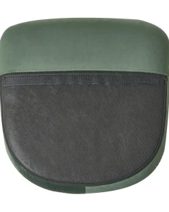 Poltrona a dondolo ELLAN Velluto Verde scuro