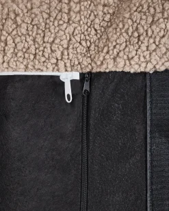 Poltrona a dondolo ESKELIN Bouclé Beige