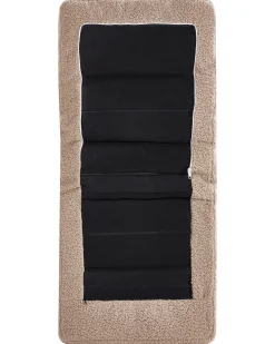 Poltrona a dondolo ESKELIN Bouclé Beige