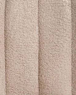 Poltrona a dondolo KINNO Bouclé Beige