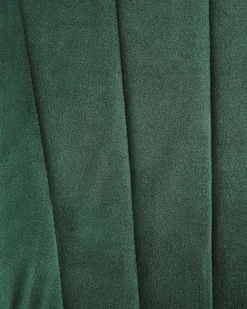 Poltrona a dondolo LIARUM Velluto Verde smeraldo