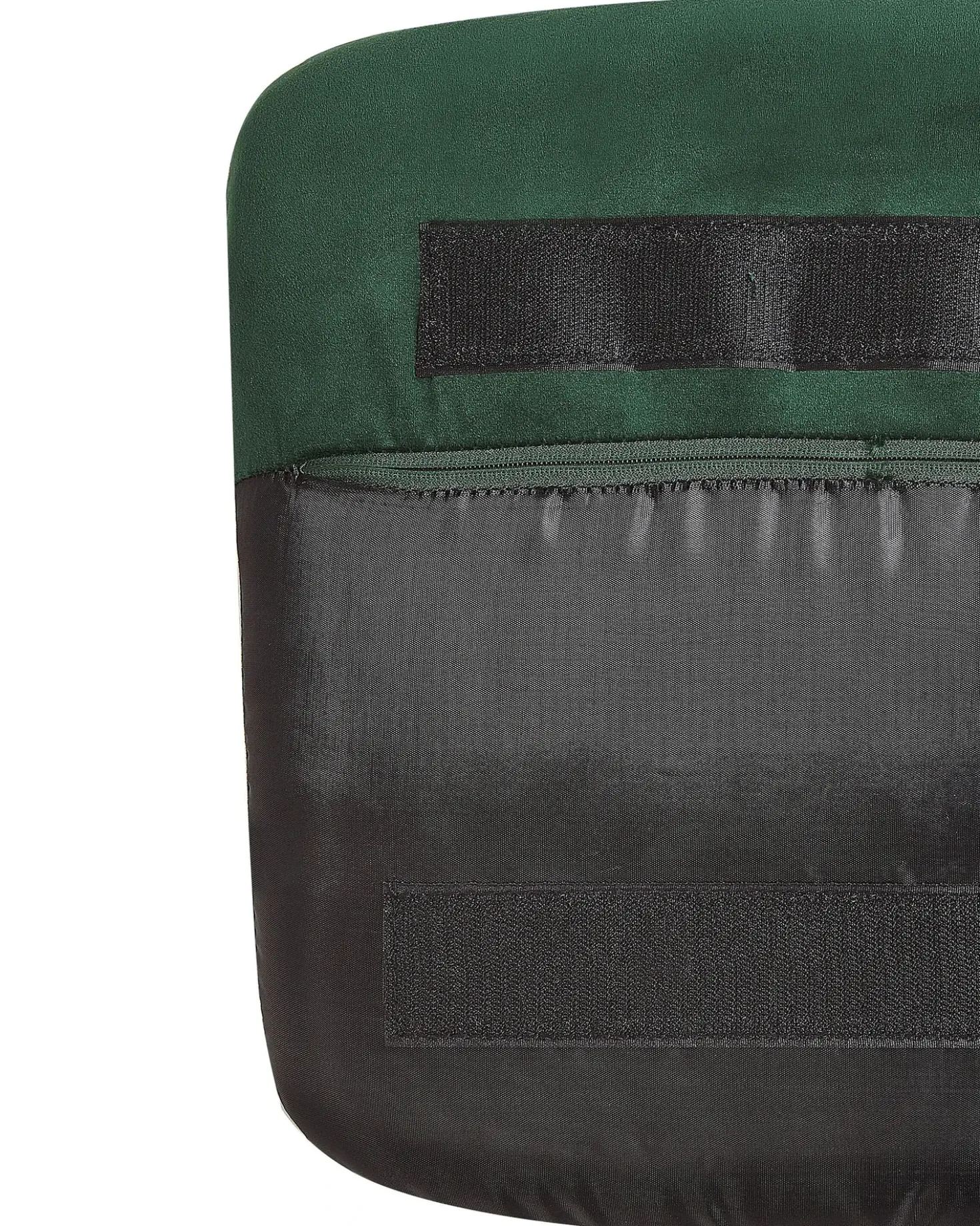 Poltrona a dondolo LIARUM Velluto Verde smeraldo