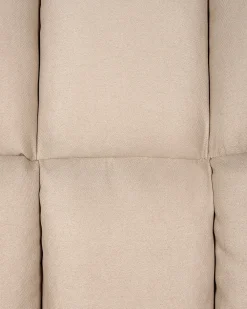 Poltrona a dondolo OULU Tessuto Beige
