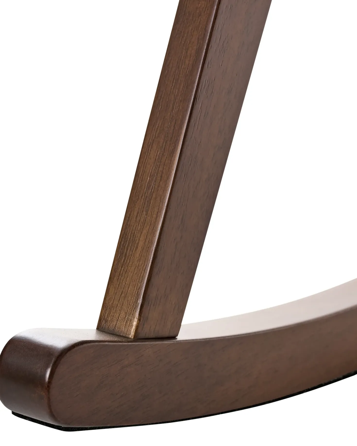 Poltrona a dondolo RYA Legno Marrone/Beige chiaro