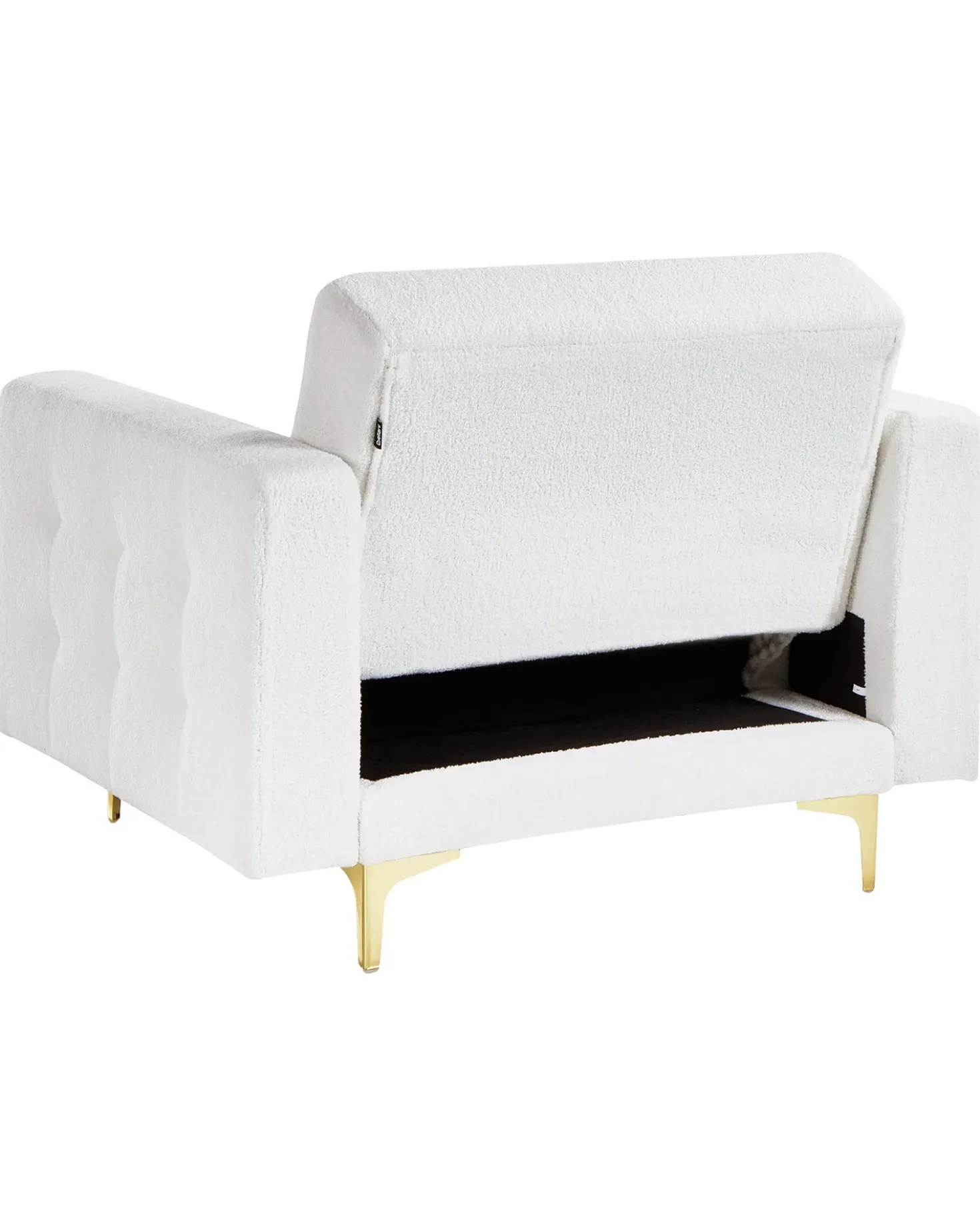 Poltrona ABERDEEN Bouclé Bianco sporco