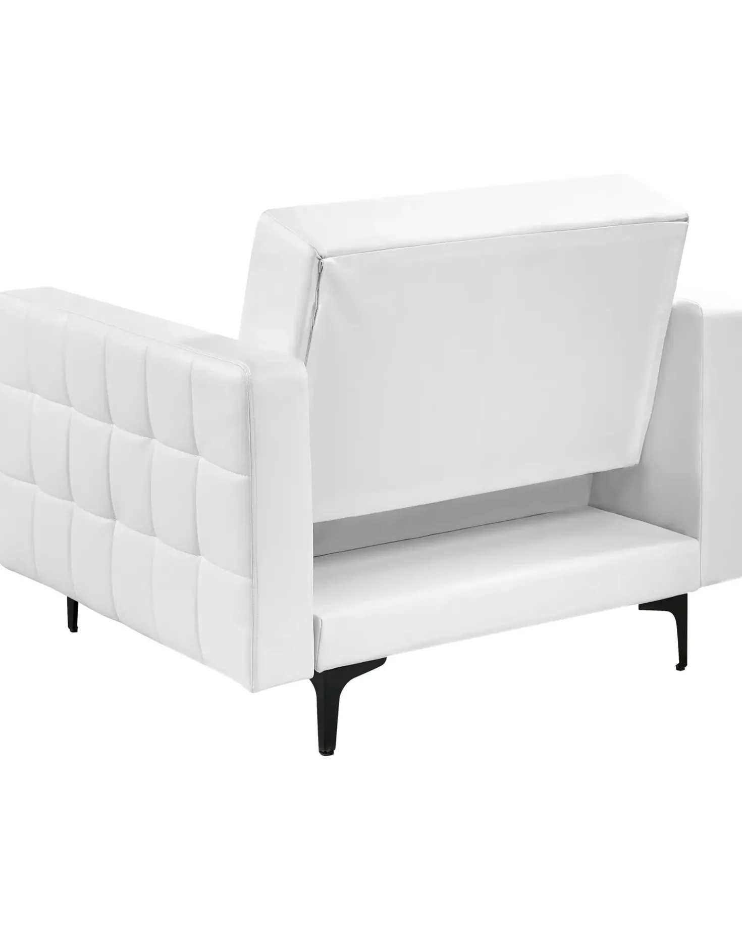 Poltrona ABERDEEN Pelle sintetica Bianco