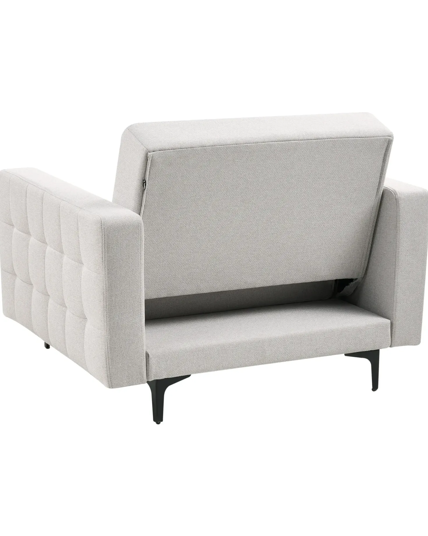 Poltrona ABERDEEN Tessuto Grigio chiaro