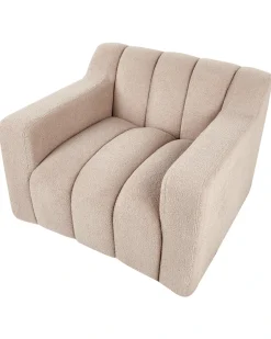 Poltrona AGERUP Bouclé Beige