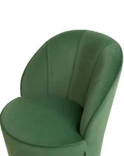 Poltrona ALBY Velluto Verde scuro