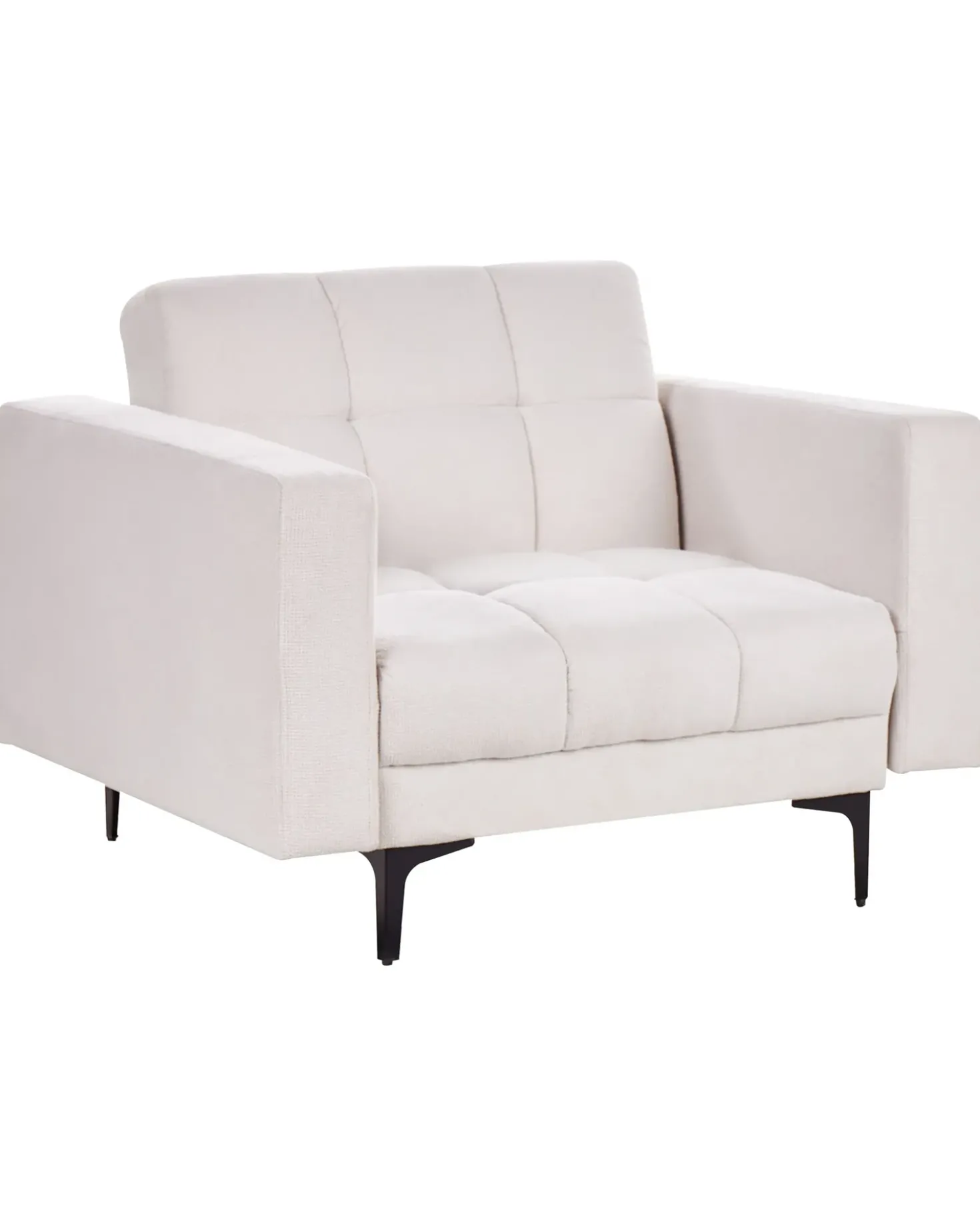 Poltrona ALNES Tessuto Bianco sporco