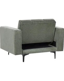 Poltrona ALNES Tessuto Verde scuro
