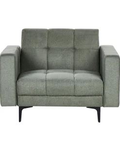 Poltrona ALNES Tessuto Verde scuro