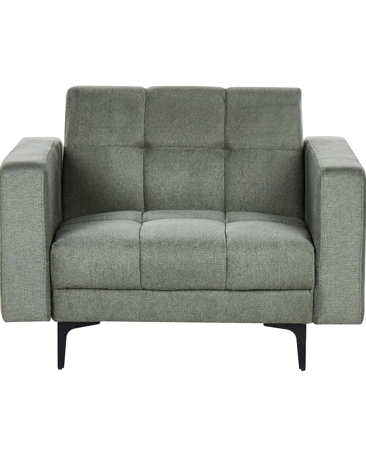 Poltrona ALNES Tessuto Verde scuro