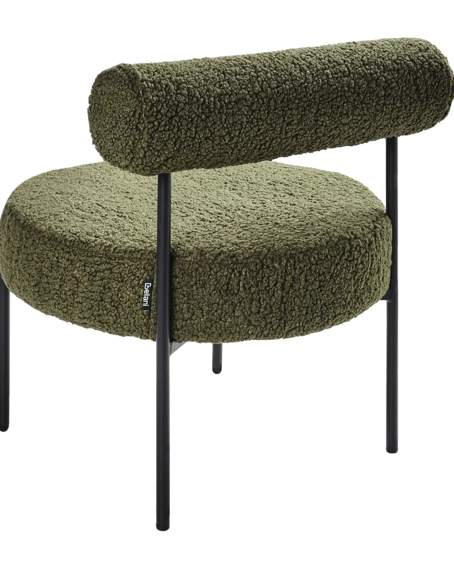Poltrona ALPHA Bouclé Verde