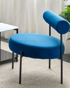 Poltrona ALPHA Velluto Blu marino