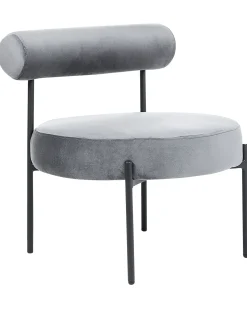 Poltrona ALPHA Velluto Grigio