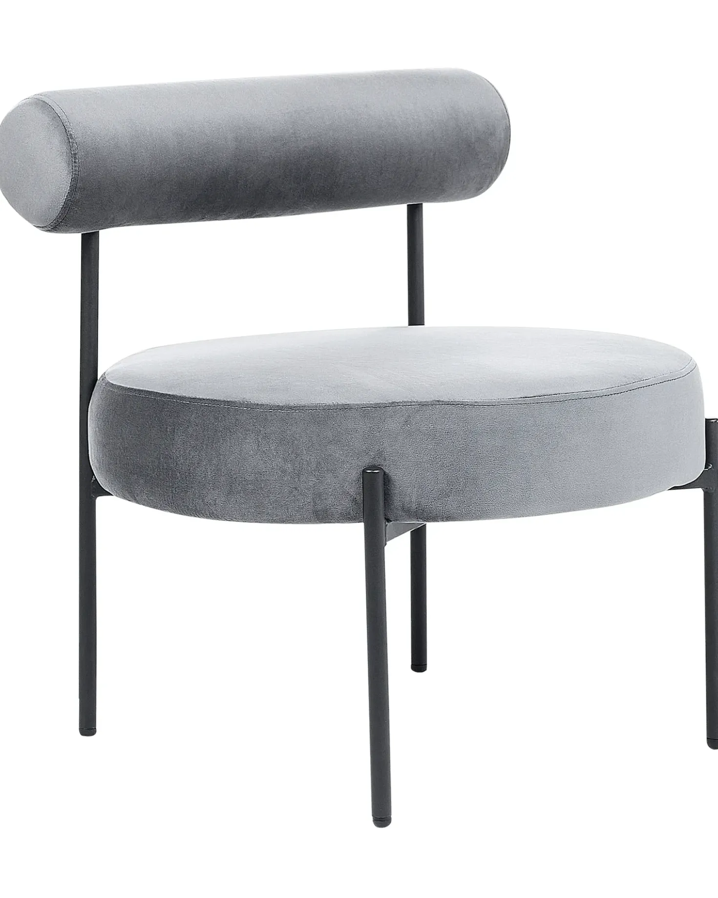 Poltrona ALPHA Velluto Grigio