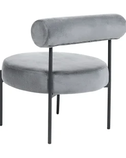 Poltrona ALPHA Velluto Grigio
