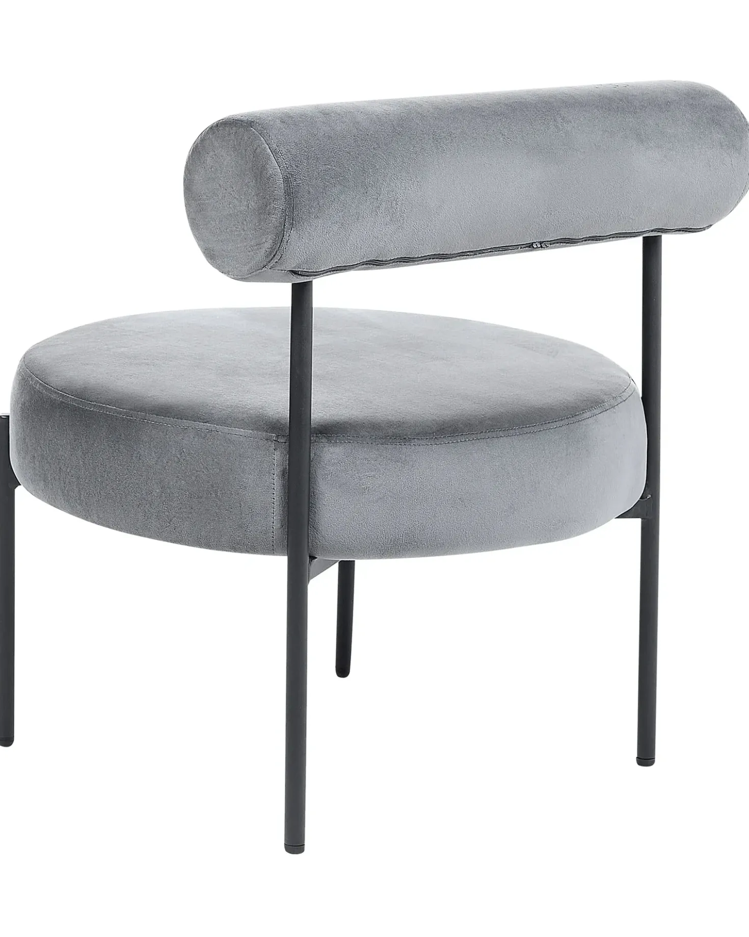 Poltrona ALPHA Velluto Grigio