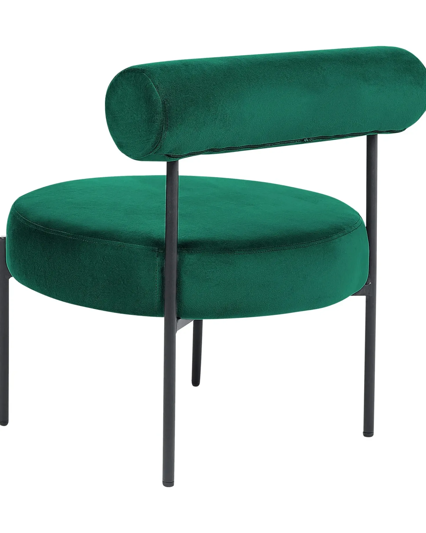 Poltrona ALPHA Velluto Verde smeraldo
