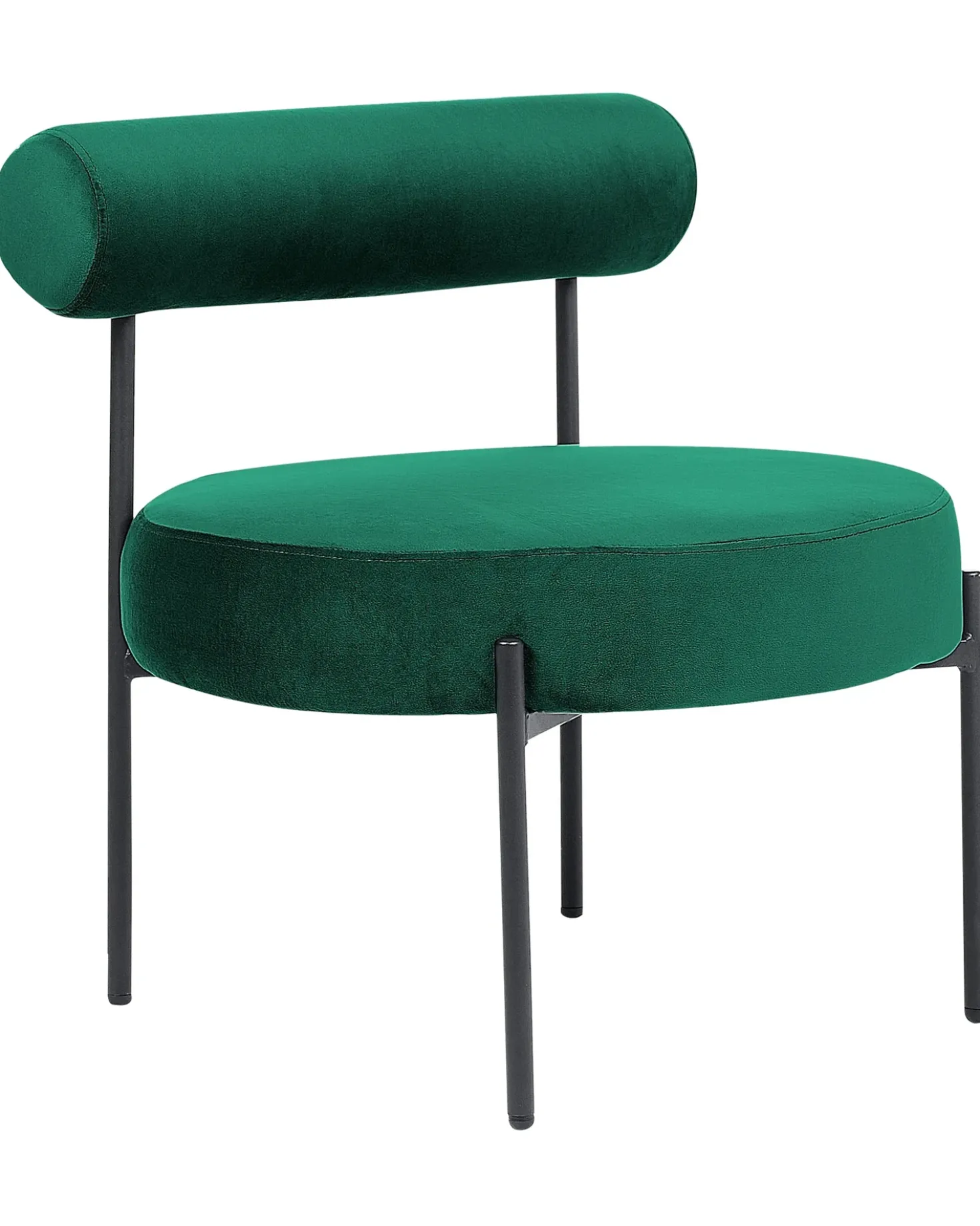 Poltrona ALPHA Velluto Verde smeraldo