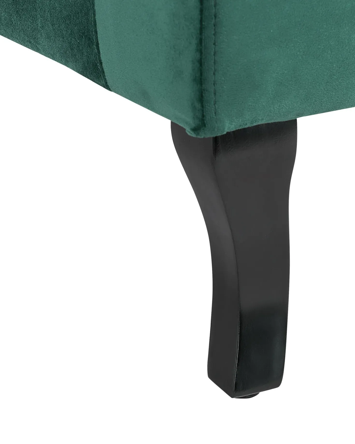 Poltrona ALTA Velluto Verde scuro