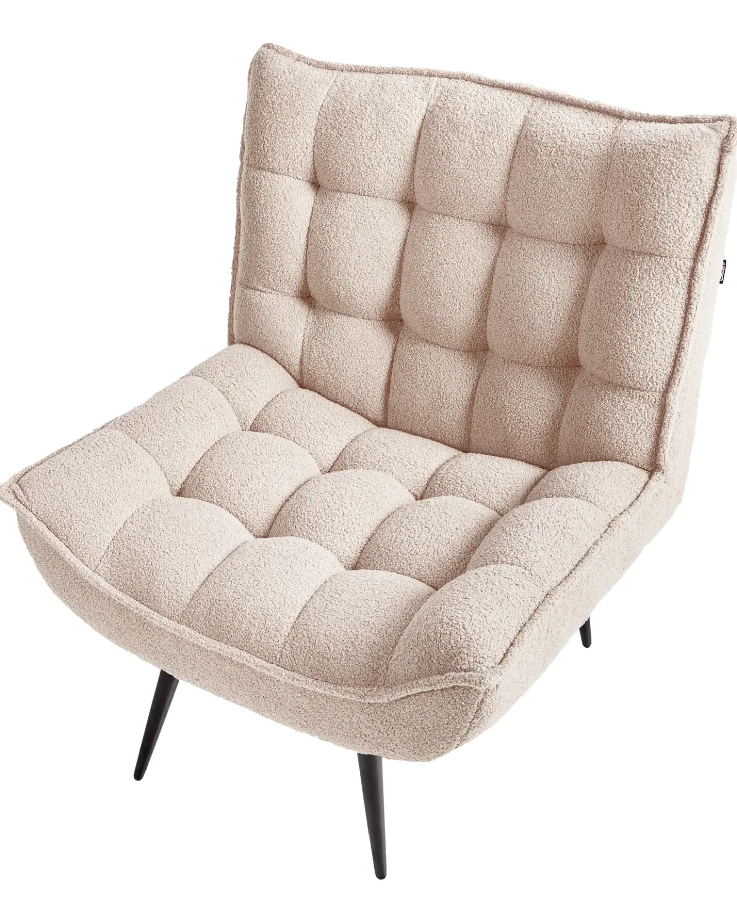 Poltrona ALVESTA Bouclé Beige