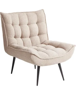 Poltrona ALVESTA Bouclé Beige