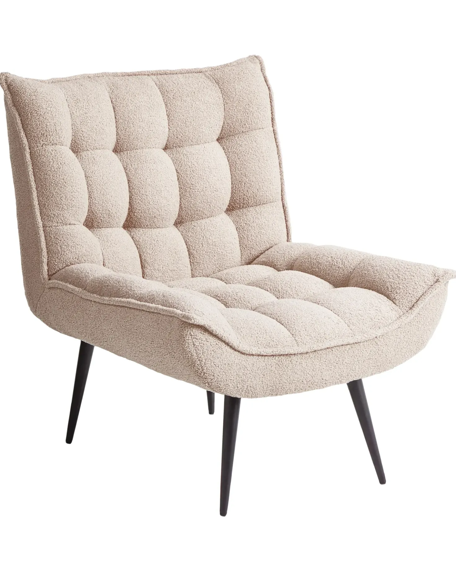 Poltrona ALVESTA Bouclé Beige