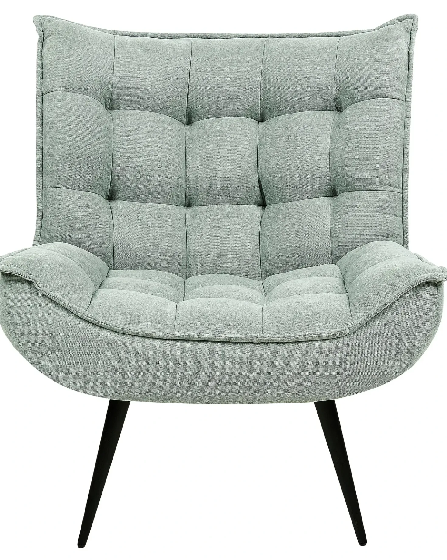 Poltrona ALVESTA Tessuto Verde menta