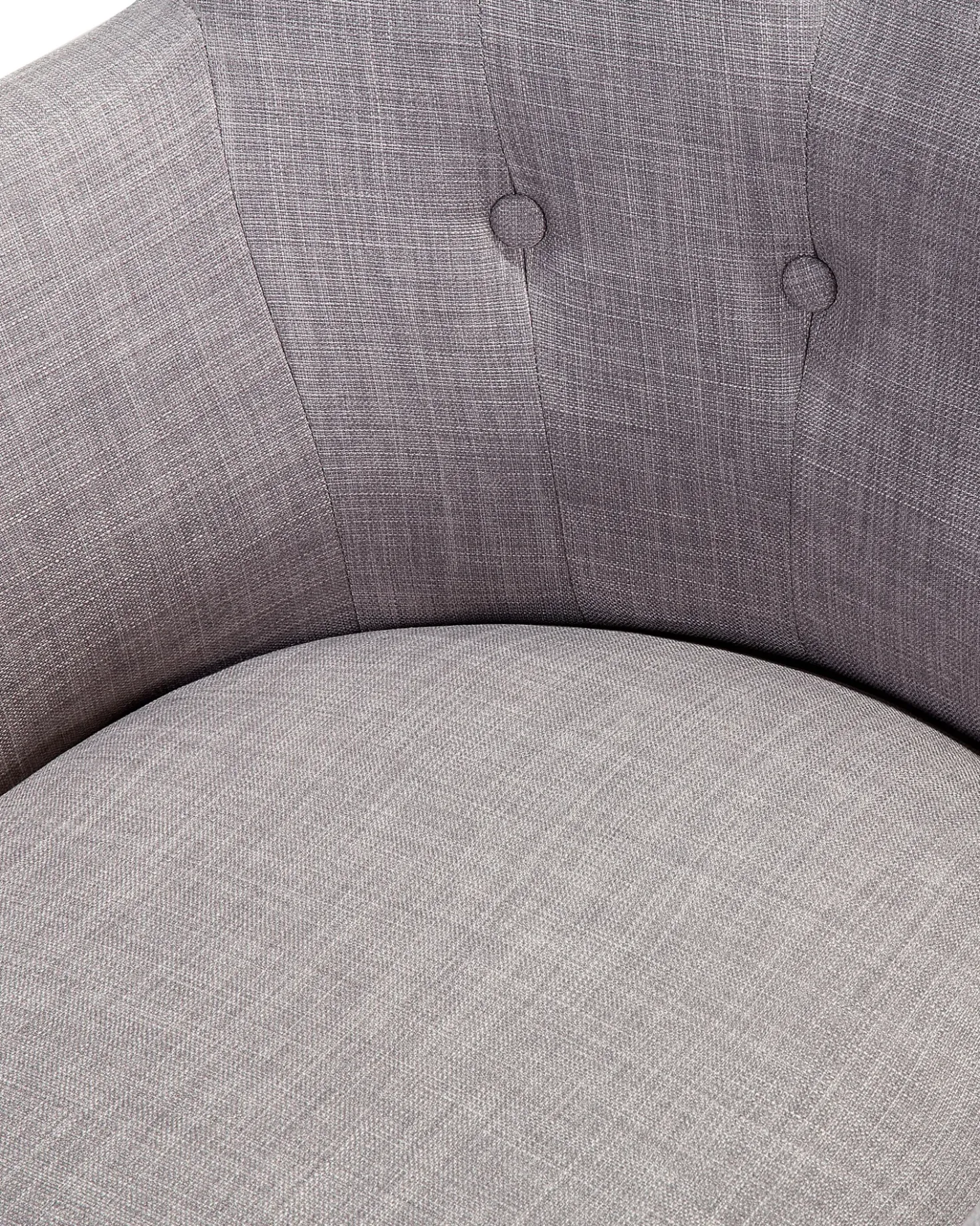 Poltrona ANGEN Tessuto Grigio chiaro