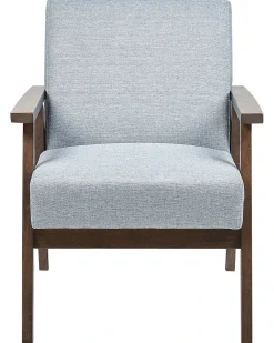 Poltrona ASNES Tessuto Grigio chiaro