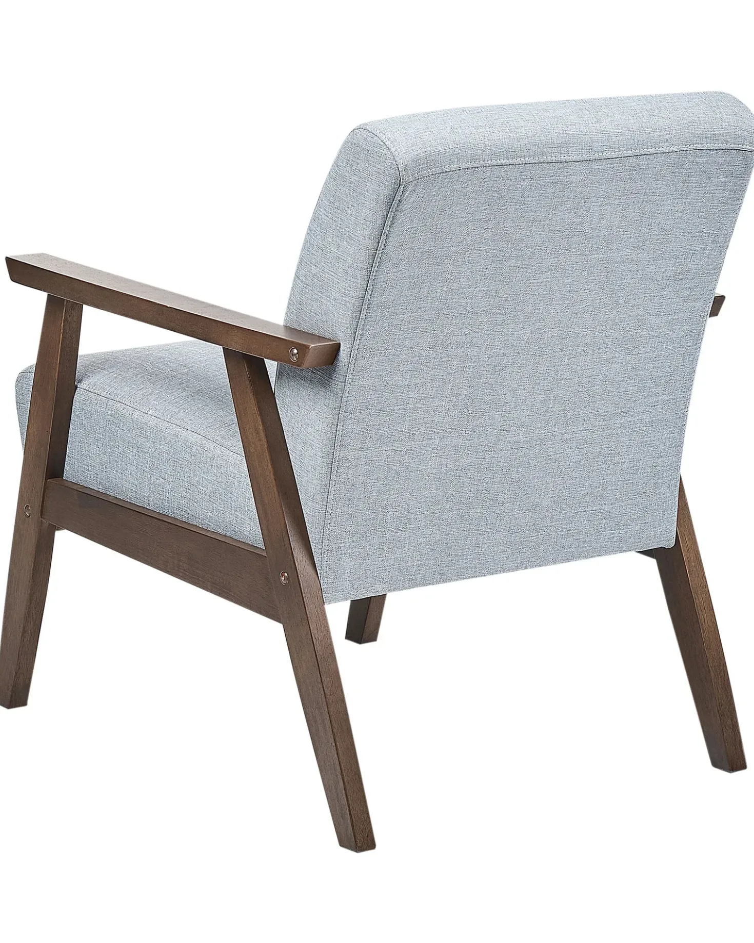 Poltrona ASNES Tessuto Grigio chiaro