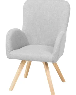 Poltrona BJARN Tessuto Grigio chiaro