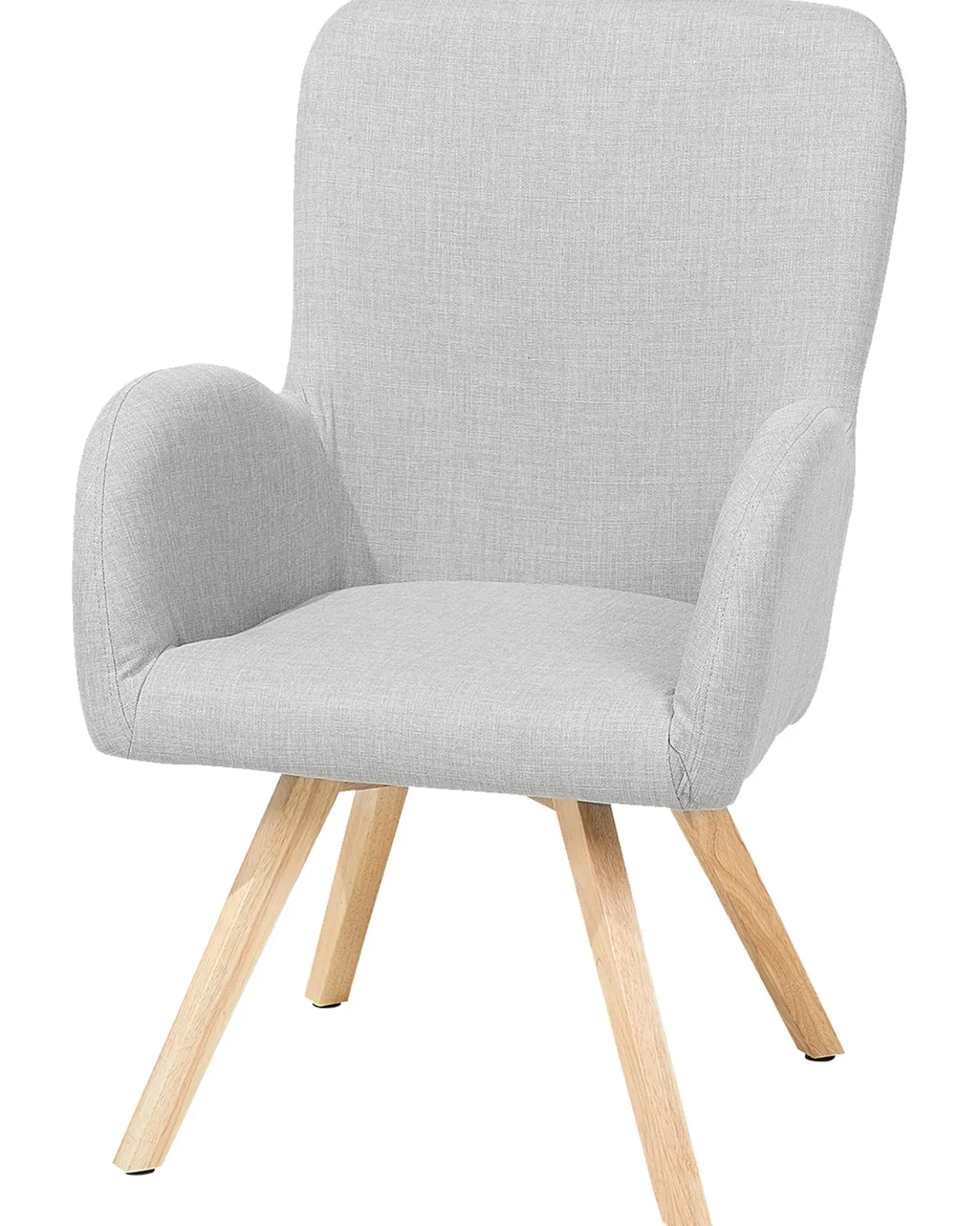 Poltrona BJARN Tessuto Grigio chiaro