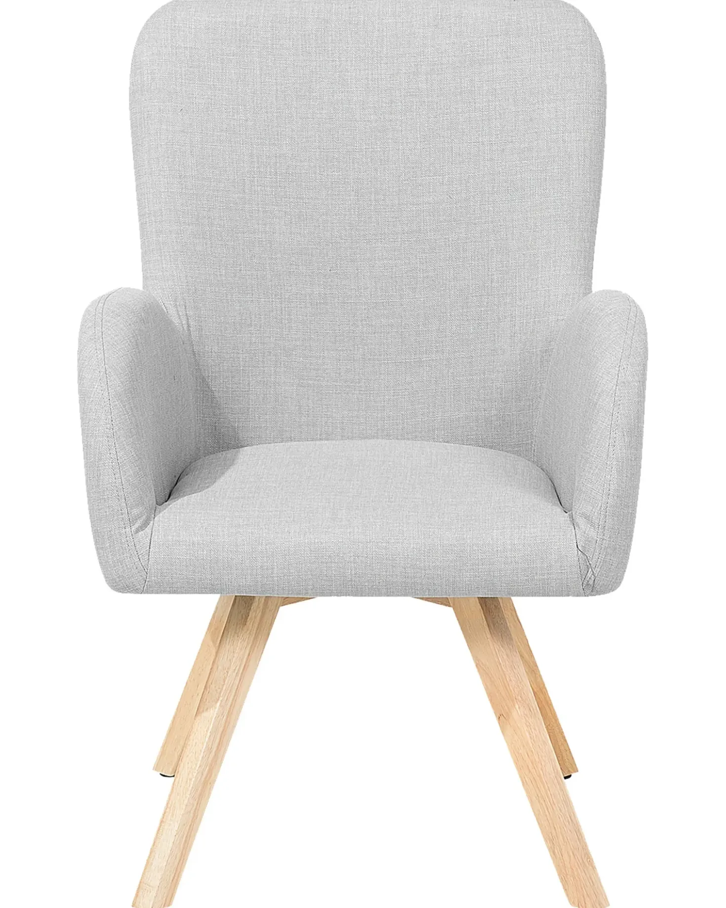 Poltrona BJARN Tessuto Grigio chiaro