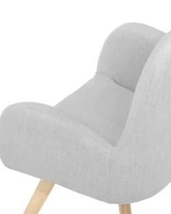Poltrona BJARN Tessuto Grigio chiaro