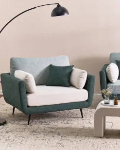 Poltrona BOLGA Tessuto Verde