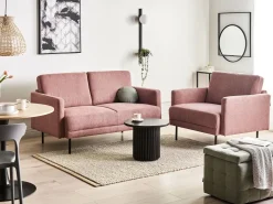 Poltrona BREDA Tessuto Rosa